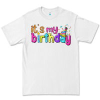 White it's my birthday Premium Tee - BundleAndBundleShop