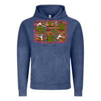 Vintage Denim cinco de mayo bullskull and cactus Vintage Hoodie - Artiststas