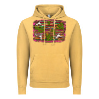 Vintage Mustard cinco de mayo bullskull and cactus Vintage Hoodie - Artiststas