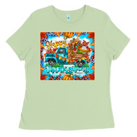 Matcha happy thanksgiving Ladies Tee - CowhideDigitalArt