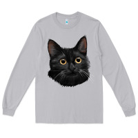Moon Dust Bombay Cat Face Long Sleeve Tee - LillyAllenDesigns