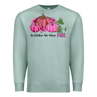 Seafoam in october we wear pink pumpkin and sunflowers Premium Sweatshirt - RanaPortraitStore
