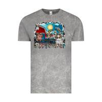 Cloud Rock Happy Easter Vintage Tee - CowhideDigitalArt