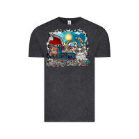 Vintage Black Happy Easter Vintage Tee - CowhideDigitalArt