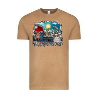 Vintage Camel Happy Easter Vintage Tee - CowhideDigitalArt