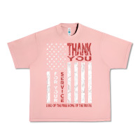 Salmon thank you for your service   veterans day t Urban Heavy Tee - maiPhamDesign