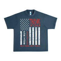 Midnight Navy thank you for your service   veterans day t Urban Heavy Tee - maiPhamDesign