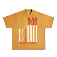 Peanut Butter thank you for your service   veterans day t Urban Heavy Tee - maiPhamDesign