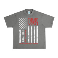 Tornado thank you for your service   veterans day t Urban Heavy Tee - maiPhamDesign