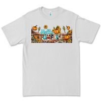 Dove Grey hello pumpkin libbey glass Premium Tee - BundleAndBundleShop