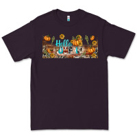 Plum hello pumpkin libbey glass Premium Tee - BundleAndBundleShop