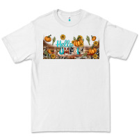 White hello pumpkin libbey glass Premium Tee - BundleAndBundleShop