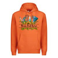 Carrot customize nail tools with sunflower preview Premium Hoodie - BarkalooDesign