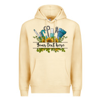 Pina Colada customize nail tools with sunflower preview Premium Hoodie - BarkalooDesign