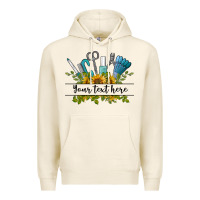 Tofu customize nail tools with sunflower preview Premium Hoodie - BarkalooDesign