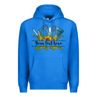 True Royal customize nail tools with sunflower preview Premium Hoodie - BarkalooDesign