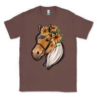 Chestnut floral horse Classic Tee - Jasminsmagicworld