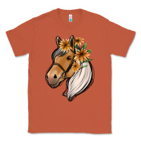 Copper floral horse Classic Tee - Jasminsmagicworld