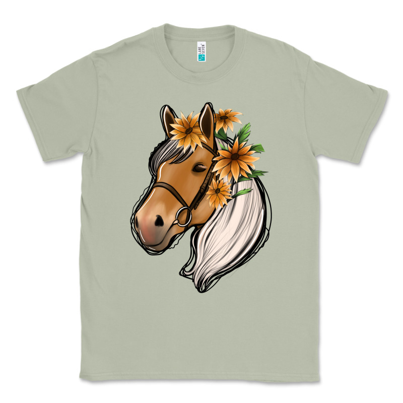 Floral Horse Classic Tee by Jasminsmagicworld | Teevron