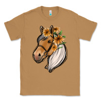 Toasted Coconut floral horse Classic Tee - Jasminsmagicworld
