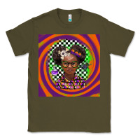 Army Green halloween african girl Classic Tee - BarkalooDesign