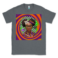 Charcoal Heather halloween african girl Classic Tee - BarkalooDesign