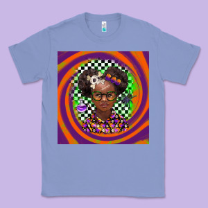 Halloween African Girl Classic Tee Designed By Barkaloodesign