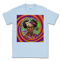 Dusty Blue halloween african girl Classic Tee - BarkalooDesign