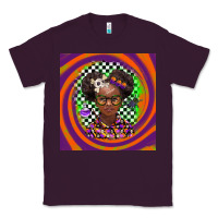 Plum halloween african girl Classic Tee - BarkalooDesign