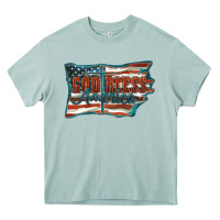 Arona God Bless America Heavy Core Tee - FaDigitalArtStudio