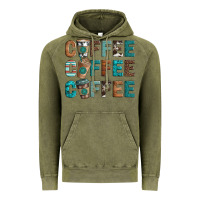 Vintage Olive coffee Vintage Hoodie - Artiststas