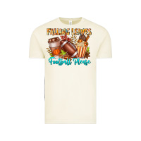 Vintage Arctic Falling Leaves Football Please Vintage Tee - CowhideDigitalArt
