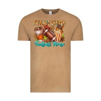 Vintage Camel Falling Leaves Football Please Vintage Tee - CowhideDigitalArt