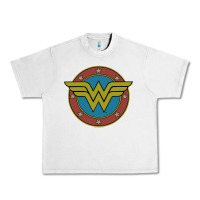 Lunar Rock Wonder Woman Vintage Emblem Urban Heavy Tee - maiPhamDesign