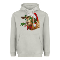 Moon Dust christmas goat Heavyweight Hoodie - RanaPortraitStore