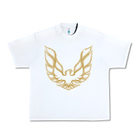 White Trans Am Urban Heavy Tee - maiPhamDesign
