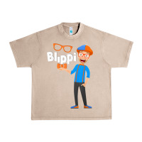 French Oak Kids Cartoon Blippis funny Urban Heavy Tee - maiPhamDesign