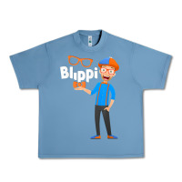 Pebble Blue Kids Cartoon Blippis funny Urban Heavy Tee - maiPhamDesign