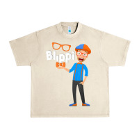 Sandshell Kids Cartoon Blippis funny Urban Heavy Tee - maiPhamDesign