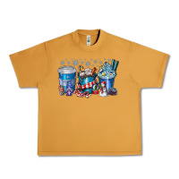 Peanut Butter Christmas Coffee Urban Heavy Tee - CowhideDigitalArt