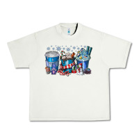 Pistachio Christmas Coffee Urban Heavy Tee - CowhideDigitalArt