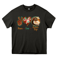 Asphalt Peace Love Guinea Pigs Heavy Core Tee - Jasminsmagicworld