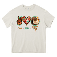 Cream Peace Love Guinea Pigs Heavy Core Tee - Jasminsmagicworld
