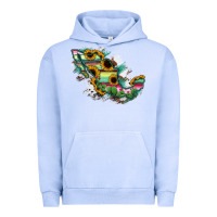 Pigment Grape Ice Guerrero Mexico Sunflower Map Urban Hoodie - RanaPortraitStore