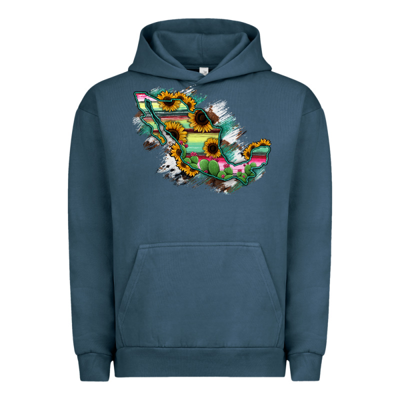 Guerrero Mexico Sunflower Map Urban Hoodie by RanaPortraitStore | Teevron