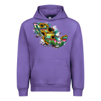 Tulip Guerrero Mexico Sunflower Map Urban Hoodie - RanaPortraitStore