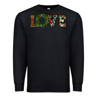 Black christmas love Premium Sweatshirt - RanaPortraitStore
