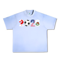Grape Ice North America 2026 Football  Canada USA Mexico Soccer Urban Heavy Tee - maiPhamDesign