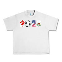 Lunar Rock North America 2026 Football  Canada USA Mexico Soccer Urban Heavy Tee - maiPhamDesign