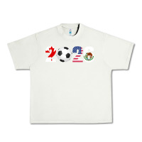 Pistachio North America 2026 Football  Canada USA Mexico Soccer Urban Heavy Tee - maiPhamDesign